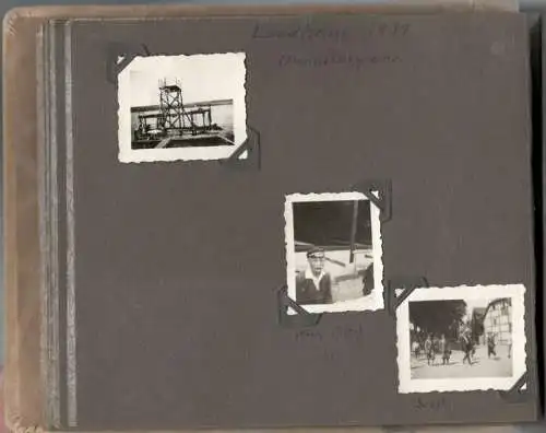 Kleines Photoalbum mit 47 Aufnahmen, 1910er – 1930er Jahre