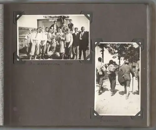 Kleines Photoalbum mit 47 Aufnahmen, 1910er – 1930er Jahre