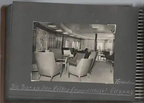 Photoalbum Erinnerungen an Ostsee-Reise 1960 FDGB-Schiff „Völkerfreundschaft"