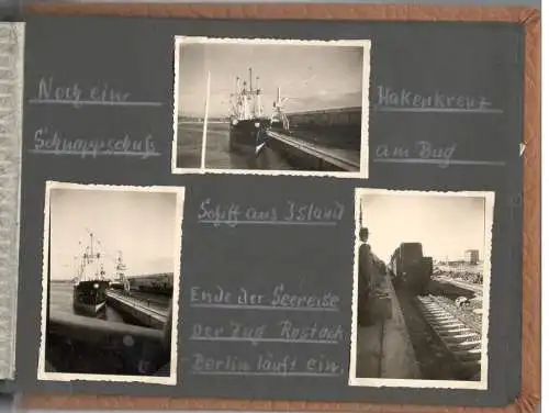 Photoalbum Erinnerungen an Ostsee-Reise 1960 FDGB-Schiff „Völkerfreundschaft"
