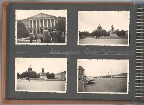 Photoalbum Erinnerungen an Ostsee-Reise 1960 FDGB-Schiff „Völkerfreundschaft"