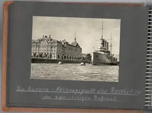 Photoalbum Erinnerungen an Ostsee-Reise 1960 FDGB-Schiff „Völkerfreundschaft"