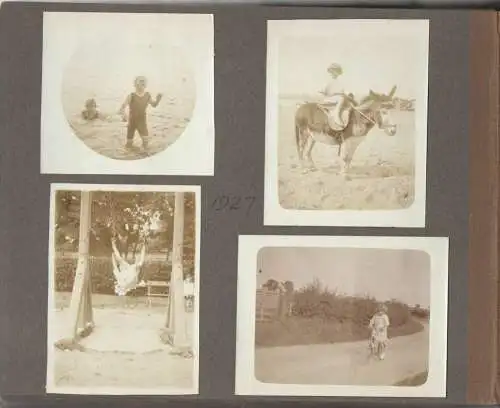 Photoalbum mit 91 Photos aus den 1920er Jahren wohl aus Großbritannien