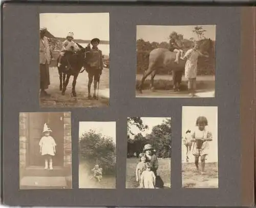 Photoalbum mit 91 Photos aus den 1920er Jahren wohl aus Großbritannien