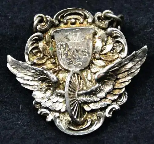 Medaille,Fahrradclub,Auszeichnung,Silber, teilvergoldet