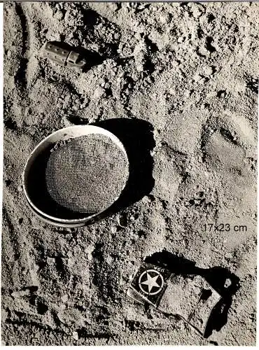 Fotografie,Sandkastenkrieg ,Vintage-Künstlerphoto,ca 1960, J.Schuster