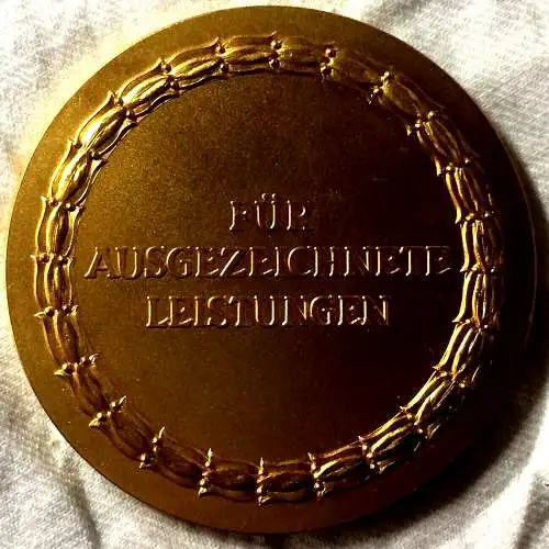 Medaille „KONGRESS DES BEKLEIDUNGSHANDWERKS MANNHEIM 1980“ im Originaletui