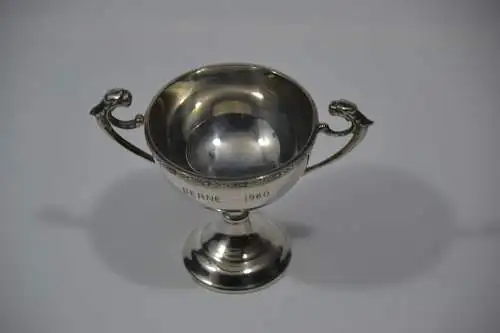 Pokal, Metall versilbert, Berne 1960