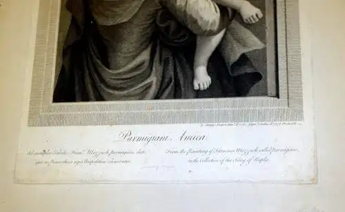 Kupferstich,1774, Parmigiani Amica,nach Francesco Mazzuoli
