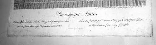 Kupferstich,1774, Parmigiani Amica,nach Francesco Mazzuoli