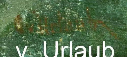 Ölbild, sign.v. Urlaub,Georg Johann, Landschaft mit 3 Hütten,gerahmt,signiert