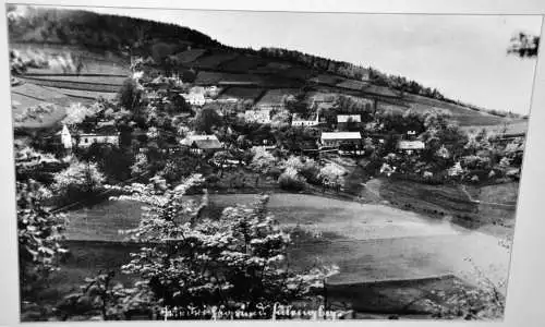 Fotografie,S/W,gerahmt, Eulengebirge,Friedrichshain,Schlesien/Polen,1930