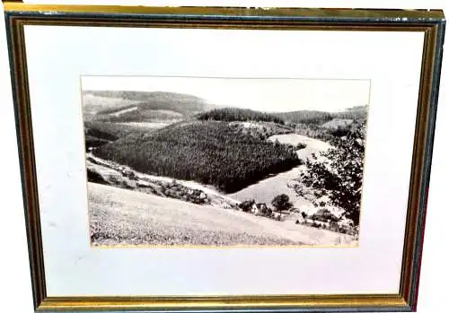 Fotografie,s/w,gerahmt, Eulengebirge,,Schlesien/Polen,1930