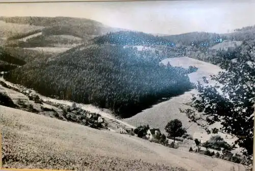 Fotografie,s/w,gerahmt, Eulengebirge,,Schlesien/Polen,1930