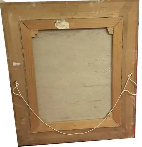 Gemälde Öl a.Leinwand,Blumenbild,unles. signiert,Stuckrahmen,wohl 20. Jhdt