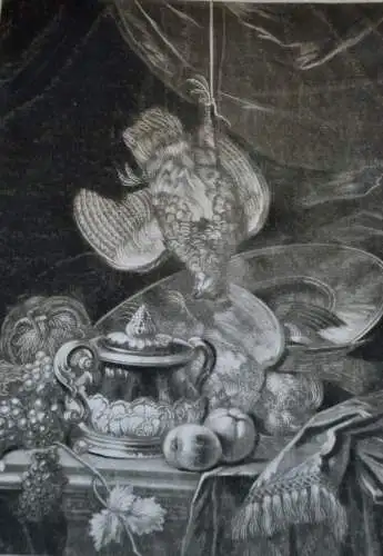 Kupferstich, P.Schenk,Amsterdam ,ca.1685, über den Luxus,ohne Rahmen