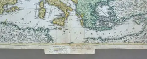 Kupferstich Landkarte, Europa Christiani Orbis Domina in sua Imperia Regna etc.