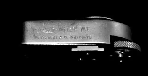 Belichtungsmesser,Leica-Meter MR,Metrawatt A.G.Nürnberg funktioniert+Auflicht