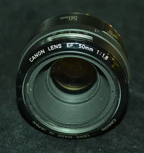 Canon Objektiv EF 50mm 1:1.8, Nr .