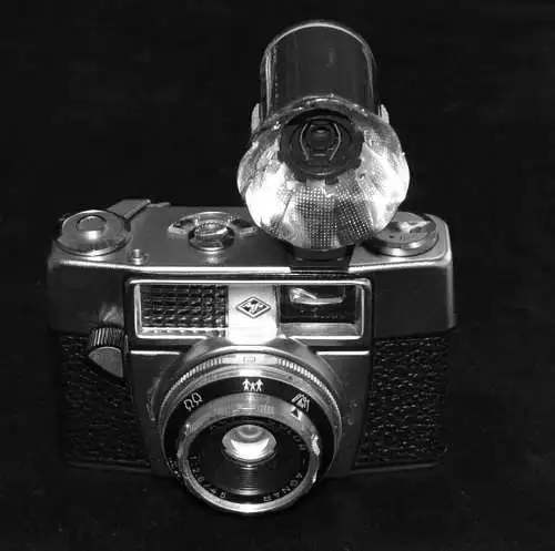 Agfa Optima Ia mit Blitzlicht Tully