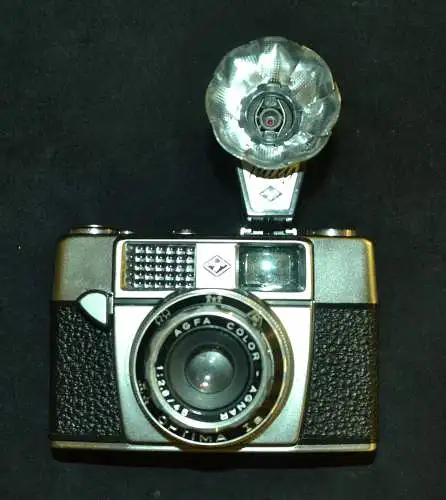 Agfa Optima Ia mit Blitzlicht Tully