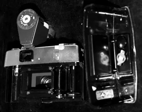 Agfa Optima Ia mit Blitzlicht Tully