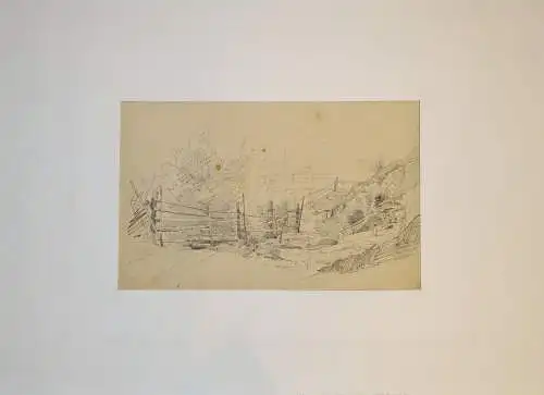 Tuschezeichnung,bez.:A.Windmaier,sen. 1840-1896, Landschaft