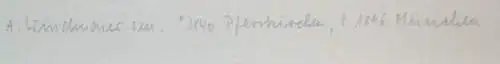 Tuschezeichnung,bez.:A.Windmaier,sen. 1840-1896, Landschaft