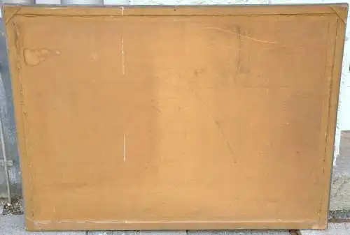 Gemälde, Öl auf Pappe,sign.:Grasmaier, Rehe im Winterwald,gerahmt