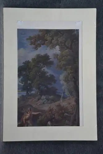 Lithografie, Odysseus, nach einem Ölbild von Friedrich Preller