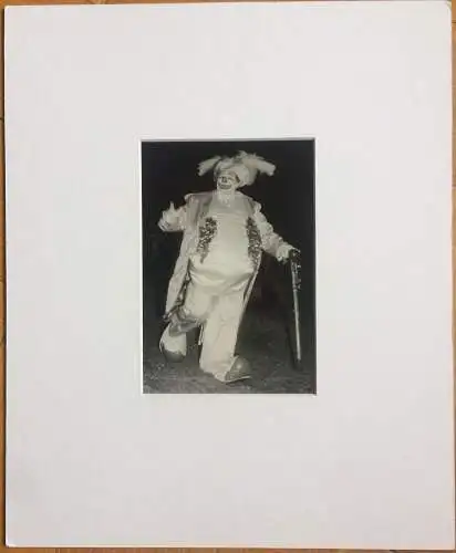 Original-Photographie Circus-Szene Ringling Brothers Circus im Passepartout