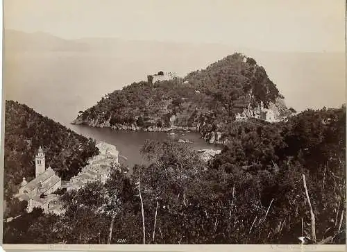 Fotografie, Alfred Noack, Riviera di Levante. Portolino, #3281, ca 1880
