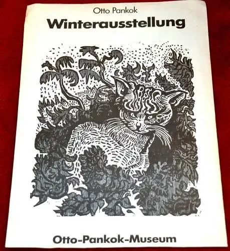 Plakat,Winterausstellung,Otto Pankok