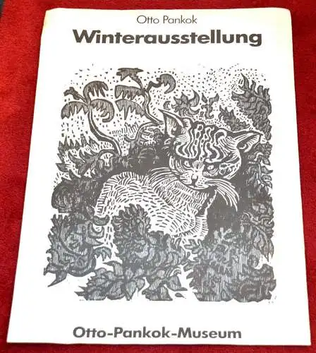 Plakat,Winterausstellung,Otto Pankok