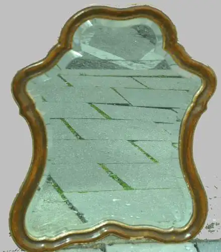 Spiegel,Wandspiegel,Barockstil,facettiertes Glas,wohl um 1900