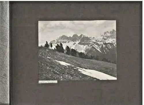 Photoalbum aus den 1930er Jahren mit 47 Photos, Südtirol