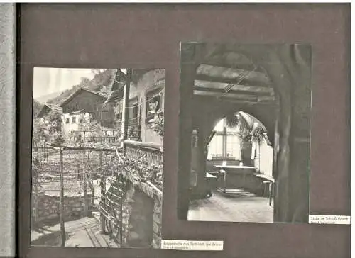 Photoalbum aus den 1930er Jahren mit 47 Photos, Südtirol