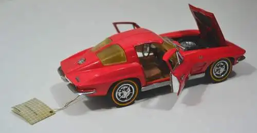 Modellauto 1963er Chevrolet Corvette, Herstellungsjahr 1989