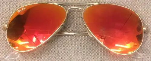 Sonnenbrille der Marke Ray-Ban, Aviator large