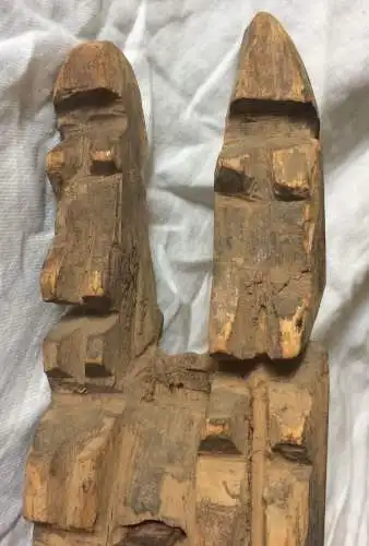 Schnitzerei,Türriegel der Dogon,Mali, Fragment