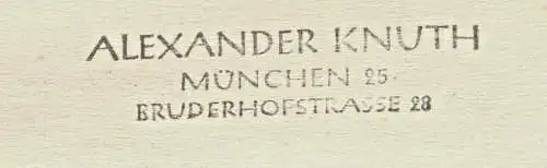 WALTER KOLB - Original-Tusche-Zeichnung von Alexander Knuth