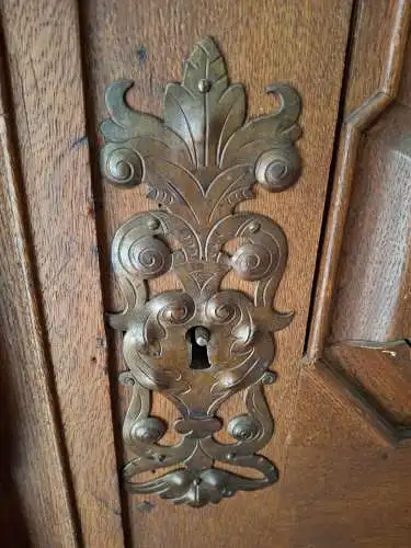 Möbel, Barockschrank,Eiche,Mitteldeutsch, um 1700,Originalzustand