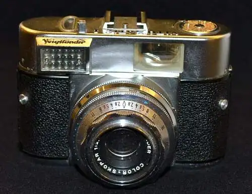 Kamera Voigtländer Vitomatic I, Objkektiv Color-Skopar 1:2.8/50