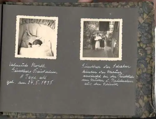 Photoalbum aus den 1920er Jahren mit 86 Photographien, vorwiegend Familienphotos