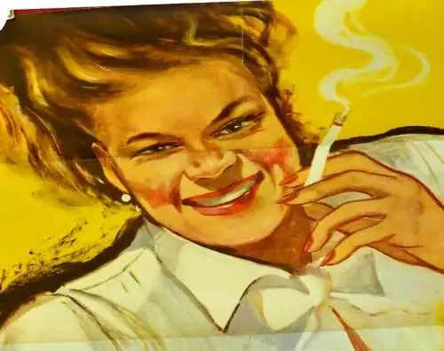 Plakat,Zigarettenreklame,Super Filter,ca.1960,deutsch,119,5 x 83,5 cm