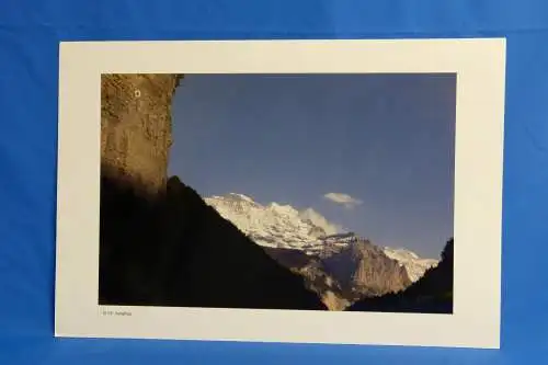 Fotografie, Jungfrau, Lauterbrunnen, Berner Alpen, Schweiz