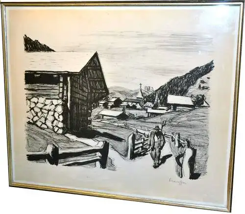 Fred Stauffer, Lithographie