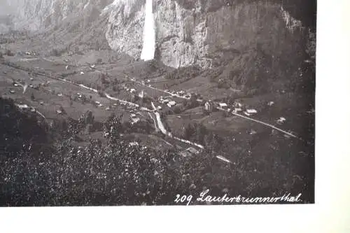 Fotografie,Lauterbrunner Tal, Schweiz, Interlaken, Oberhasli, Kanton Bern,1900