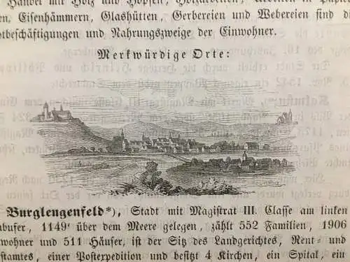 Grafik, Holzschnitt, Burglengenfeld