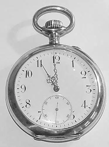 Taschenuhr, IWC , Silber 50 mm, Geh. Nr.269162, Werk Nr. 255382, um 1900